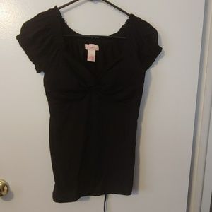 Candies top with tie in the back for accent